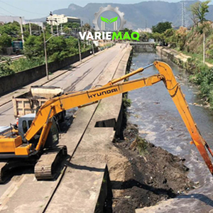 Aluguel de Escavadeira Braço Longo Long Reach Preço