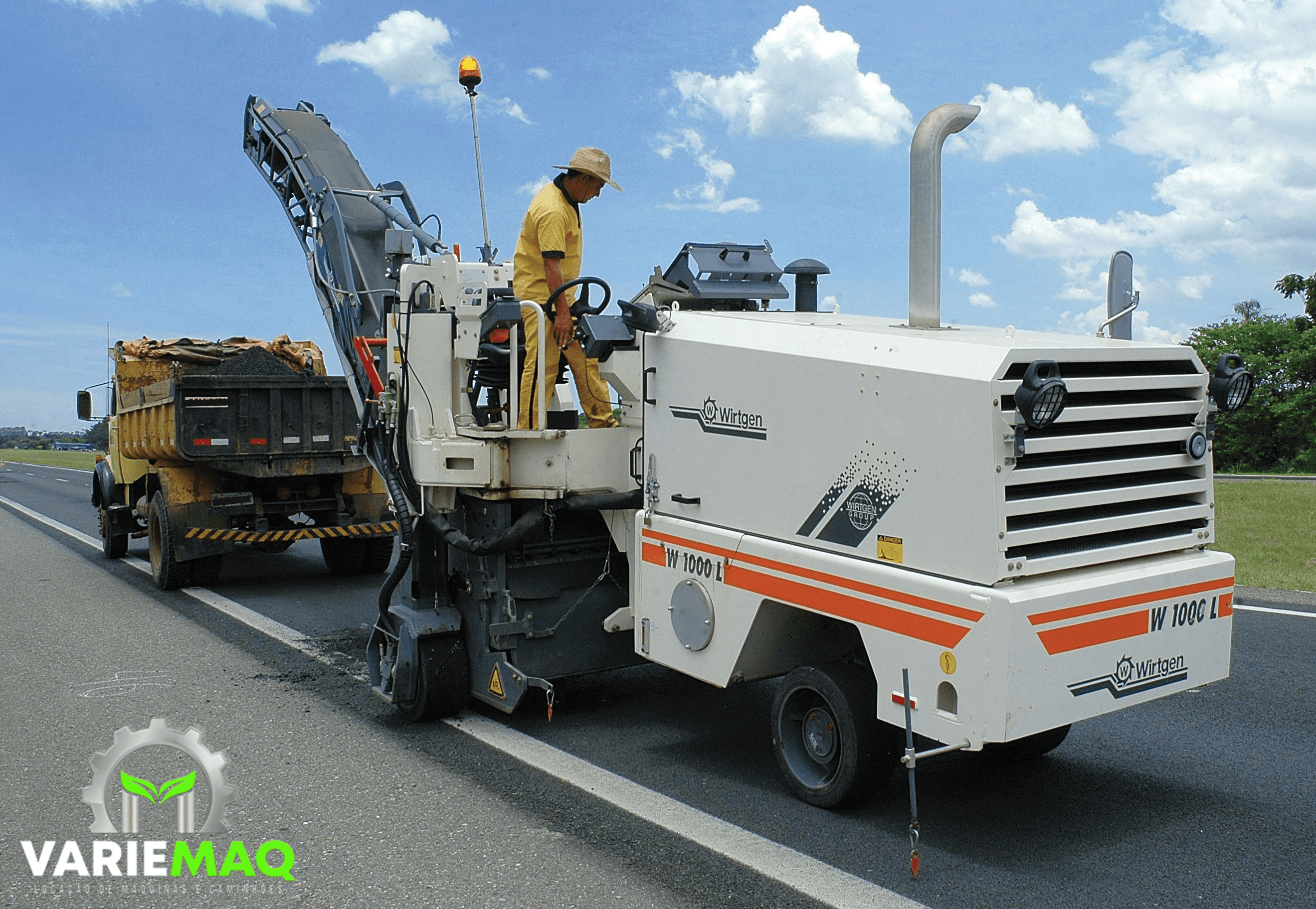 Fresadora de Asfalto